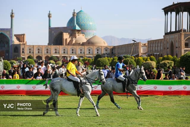 مسابقات نمادین چوگان در اصفهان