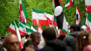 راهپیمایی حمایت از ایران در بروکسل پایتخت بلژیک + فیلم