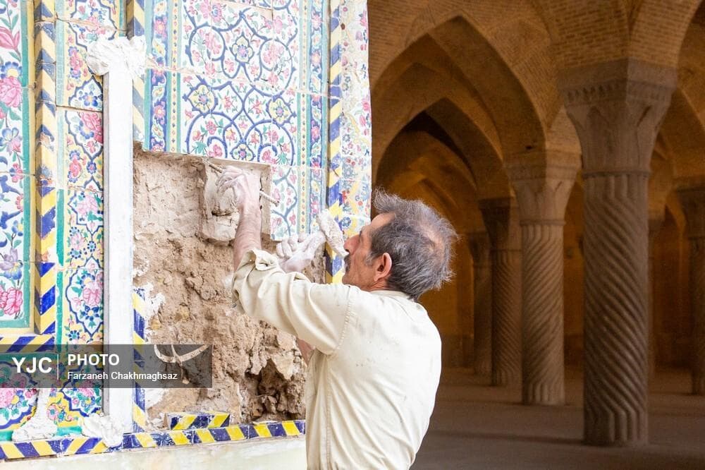 مرمت مسجد وکیل شیراز
