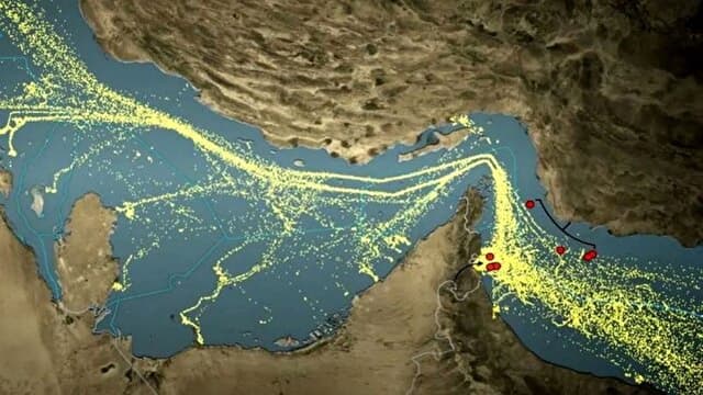 تنگه هرمز، گذرگاه حیاتی تریلیون‌ها بایت داده + فیلم