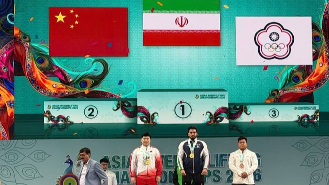 وزنه‌برداری قهرمانی آسیا؛ نصیری طلا را از چنگ قهرمان المپیک درآورد
