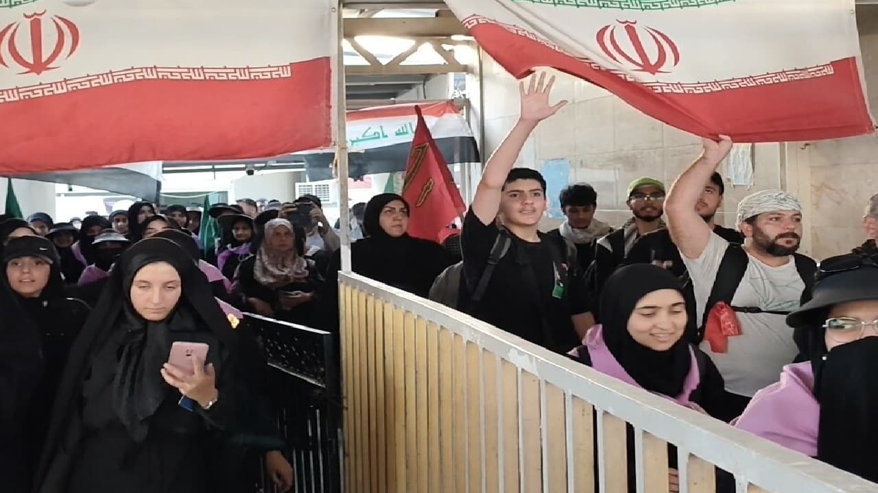 مرز مهران، دروازه عبور ۱۳ هزار نفر از زائران اباعبدالله الحسین شد