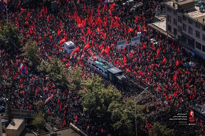 مراسم تشییع پیکر رهبر شهید انقلاب در تهران