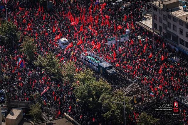 مراسم تشییع پیکر رهبر شهید انقلاب در تهران