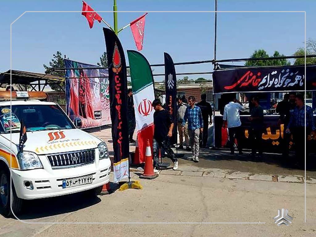 گزارش خدمت‌رسانی گروه سایپا به زائران آیین وداع با رهبر شهید انقلاب