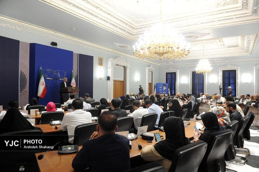 نشست خبری سخنگوی وزارت امور خارجه | ۲۲ تیرماه ۱۴۰۵