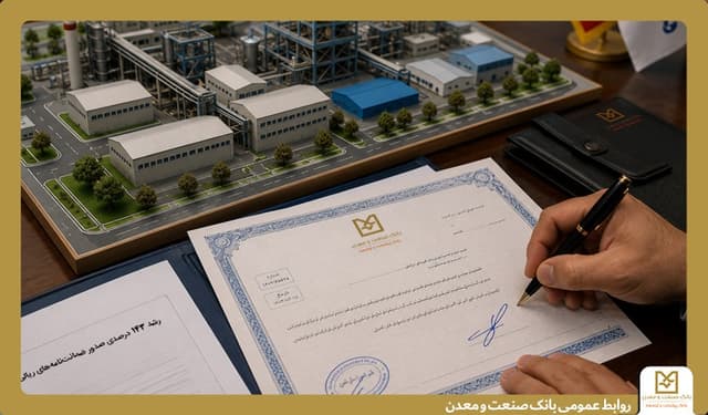رشد ۱۴۳ درصدی صدور ضمانت‌نامه‌های ریالی بانك صنعت و معدن در سه‌ماهه نخست سال جاری