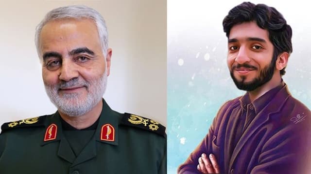 وقتی حاج قاسم از شاهکار شهید محسن حججی گفت + فیلم