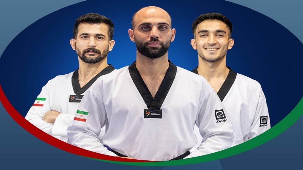 تیم مردان تکواندو ایران ۳ مدال طلا و برنز کسب کرد