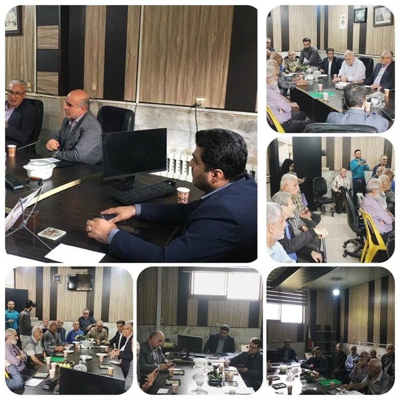 نشست هم‌اندیشی مدیر بیمه دی استان مازندران با صندوق بازنشستگان فولاد
