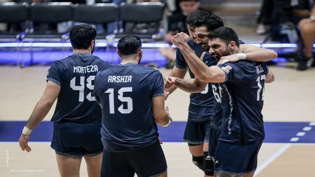 تیم ملی والیبال ایران گام نخست را محکم برداشت
