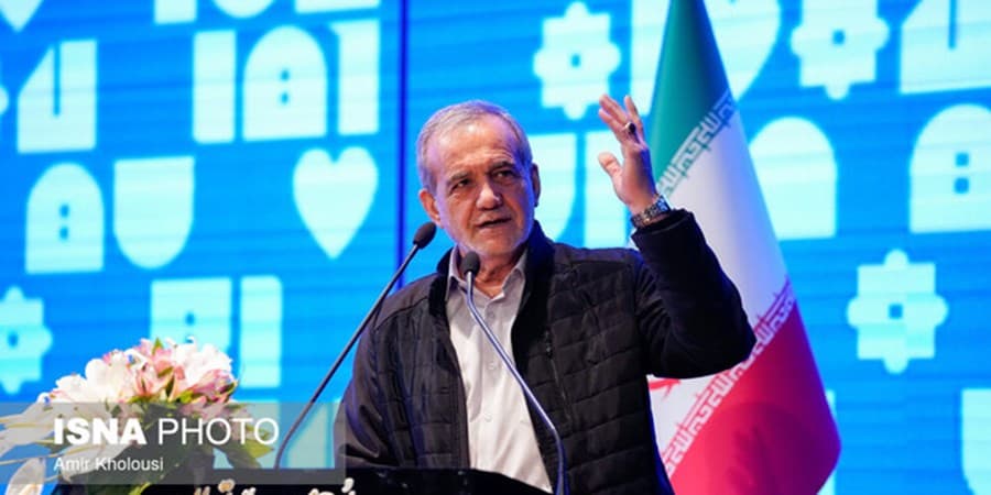 پزشکیان: هوایی که تنفس می‌کنیم برازنده انسان‌ها نیست