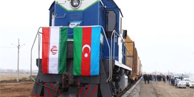 ترانزیت ریلی ایران و روسیه کلید خورد