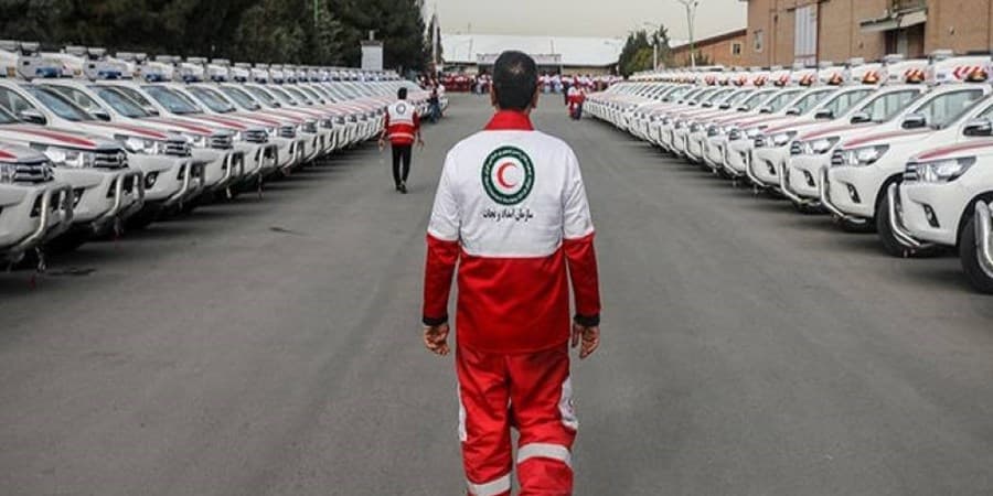 آماده باش نیرو‌های عملیاتی هلال‌ احمرِ ۱۰ استان