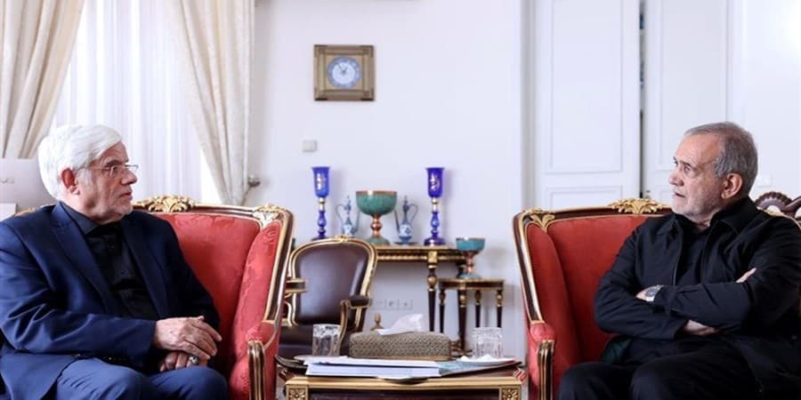 نامه پزشکیان به عارف و انتقاد از منع صادرات محصولات کشاورزی