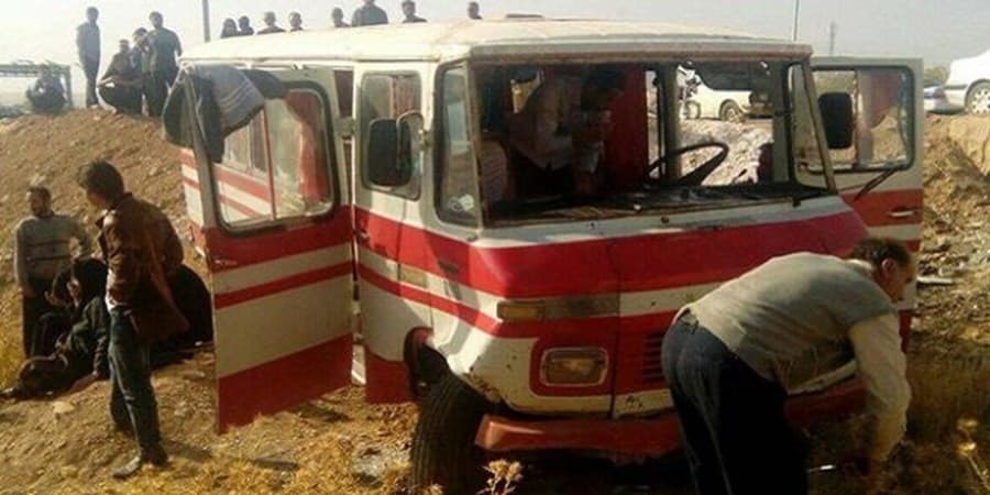 جزئیات حادثه رانندگی برای دانش‌آموزان در کوهدشت