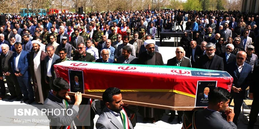 پیکر «پدر فناوری هسته‌ای ایران» در دیار الوند آرام گرفت