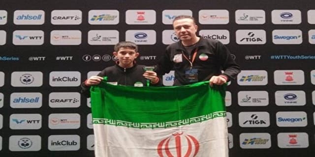 طلای نوجوان پینگ پنگ ایران در نروژ