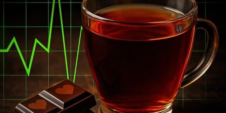 آیا چای و شکلات تلخ برای سلامت قلب مفیدند؟