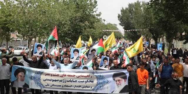برگزاری راهپیمایی جمعه‌های خشم و نصردر سراسر کشور