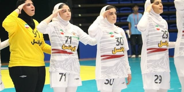 دختران هندبال ایران پنجم آسیا شدند