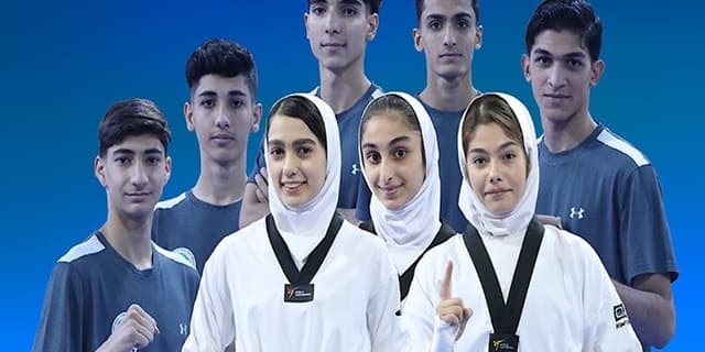 نایب قهرمانی آینده‌سازان تکواندو ایران در قاره کهن