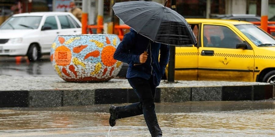 هواشناسی ایران۱۴۰۴/۵/۱۹؛رگبار، رعدوبرق و وزش باد شدید در نوار شمالی و غربی