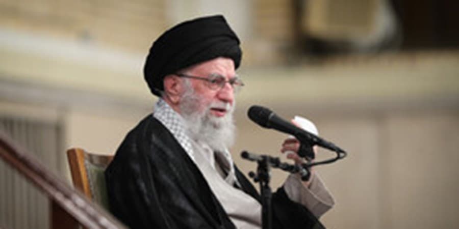 مراسم عزاداری شهادت امام رضا(ع) با حضور مقام معظم رهبری