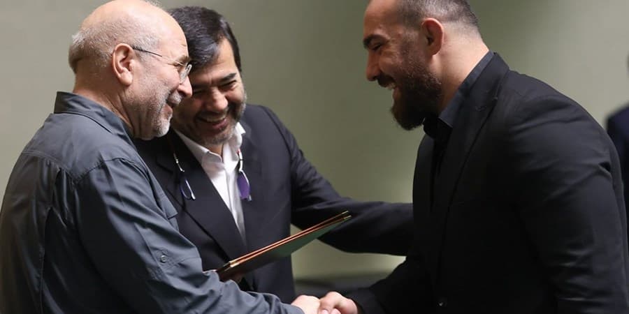 تقدیر نمایندگان مجلس از مدال آوران تیمهای ملی کشتی آزاد و فرنگی