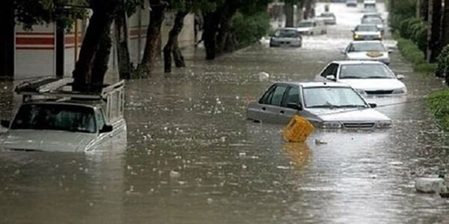 تشدید فعالیت سامانه بارشی در جنوب کشور و هشدار قرمز سیلاب