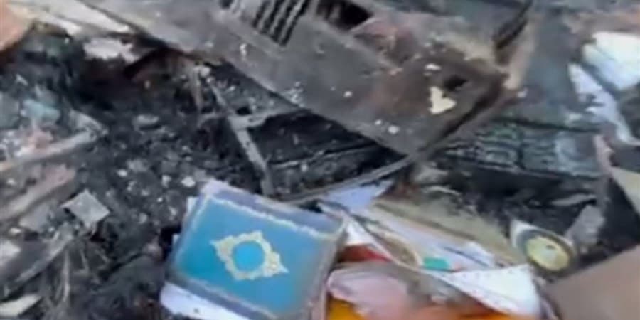 اغتشاشگران حرمت قرآن را هم شکستند +فیلم