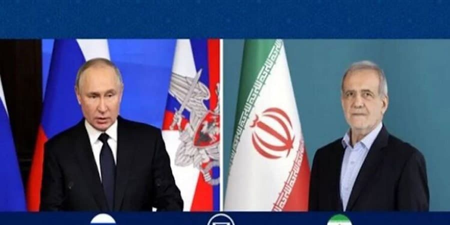 بررسی آخرین وضعیت آتش‌بس در گفتگوی تلفنی پزشکیان و پوتین