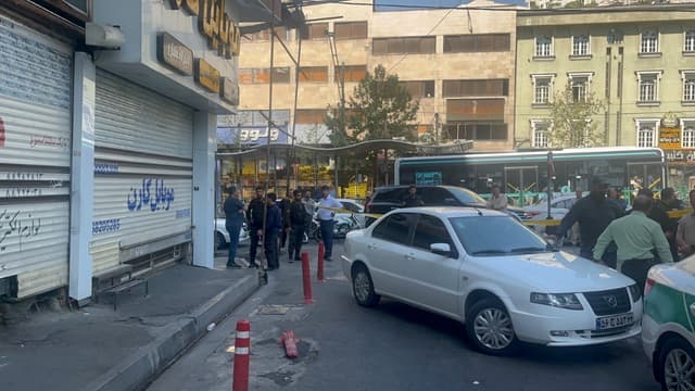 گروگانگیری در خیابان ولیعصر تهران