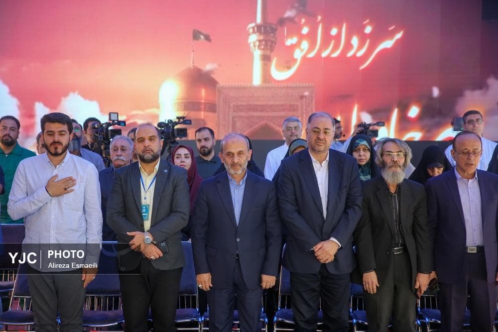 مراسم افتتاحیه نمایشگاه «روایت تحول» در مرکز همایشهای صدا و سیما