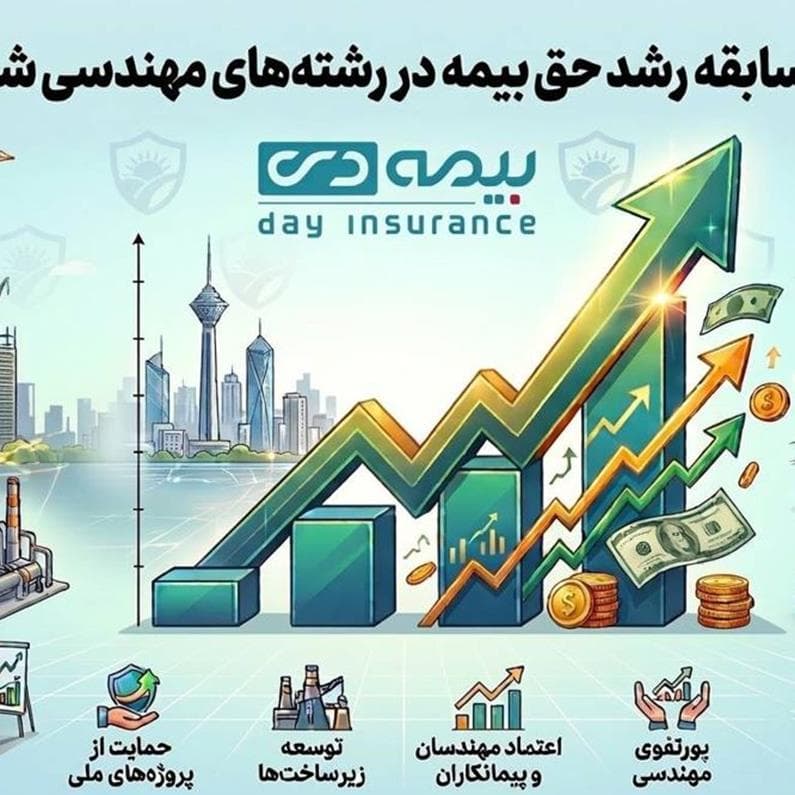 جهش ۱۱۴ درصدی بیمه دی در بخش مهندسی و انرژی؛ رکورد تولید حقبیمه سال ۱۴۰۴ در کمتر از ۶ ماه شکسته شد