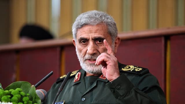 سردار قاآنی: جبهه مقاومت با عزت به مسیر خود ادامه میدهد/ آمریکا از عراق اخراج شد